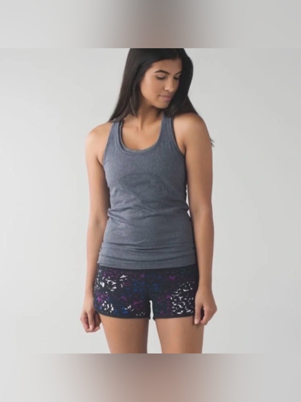 Lululemon Free Flow Short Shadow Wrap Multi / Black Z - Picture 4 of 7